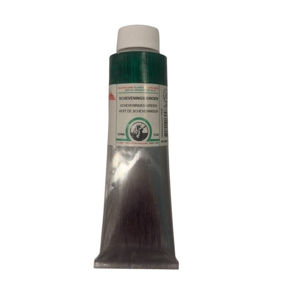 Old Holland : Scheveningen Green Oil Paint Tube 225mL Big Tube. New - Picture 1 of 7